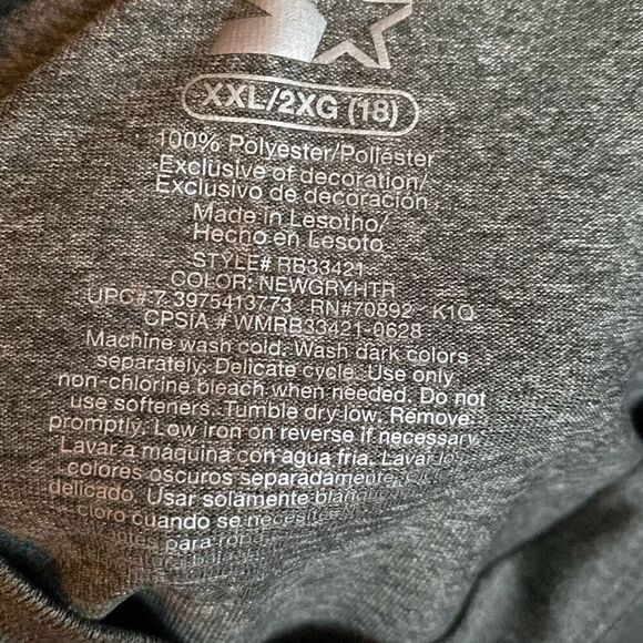 🔥3/$20🔥 Dri-Star long sleeve base layer athletic shirt size youth 18 - Picture 6 of 6